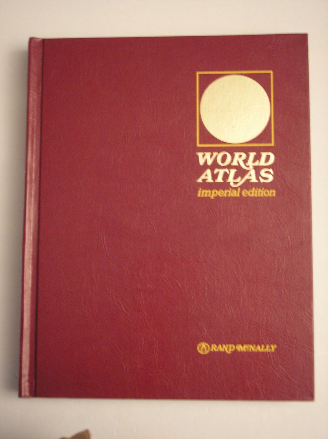 1971 World Atlas Imperial Edition By Rand McNally