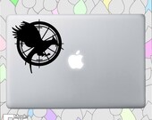 Hunger Games Mockingjay Inspired - vinyl decal sticker  for macbook pro air 11'' 13'' 15'' 17'', iPads and other devices
