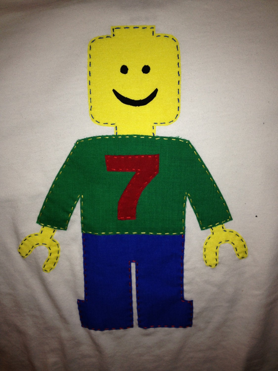 Birthday or Initial Lego Man/Woman