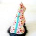 Raincoat for Your Little Canine "Cupcake" - Teal, Crimson, Green, Yellow & White on Pink, AND a Yellow Duck Print on Teal - Made to Order