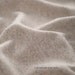 Light Tan Wool Fabric, Soft Light Brown Wool Winter Fabric- 1/2 yard