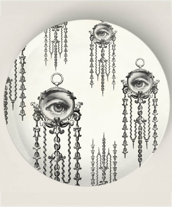 Lady in a Watch II  -  10 inch Melamine Plate
