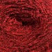 Mini Cotton Boucle Burgundy knitting SuperFine crochet yarn ICE