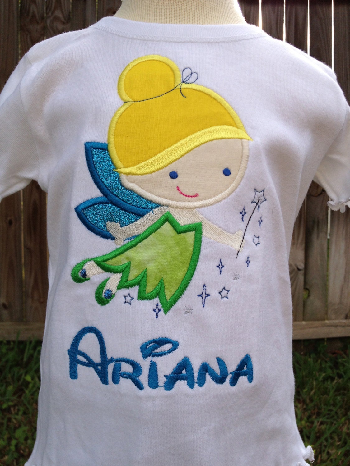 Tinkerbell Shirt - Girl - Toddler - Infant - Baby - Personalized T- Shirt or Onesie - Birthday - Vacation