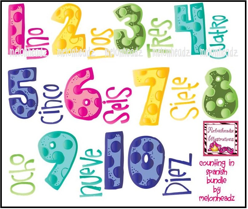 Counting in Spanish bundle