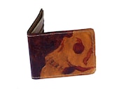 hand tooled billfold wallet