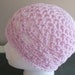 Pink Beanie, Girls Spring Hat, Pink Skull Cap, Girls Hipster Beanie, Lacy Winter Rasta, Flapper Style Cloche, Winter Fashion Hat