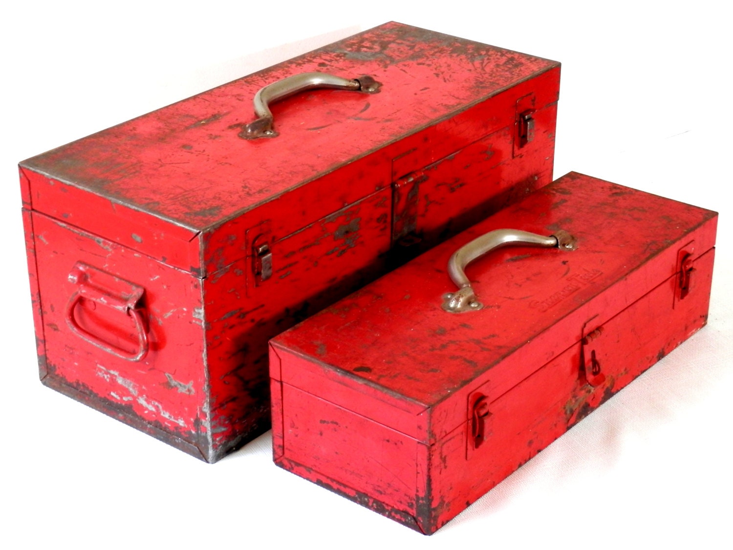 1979 Chippy Red Metal Snap On Tool Chest Industrial Decor