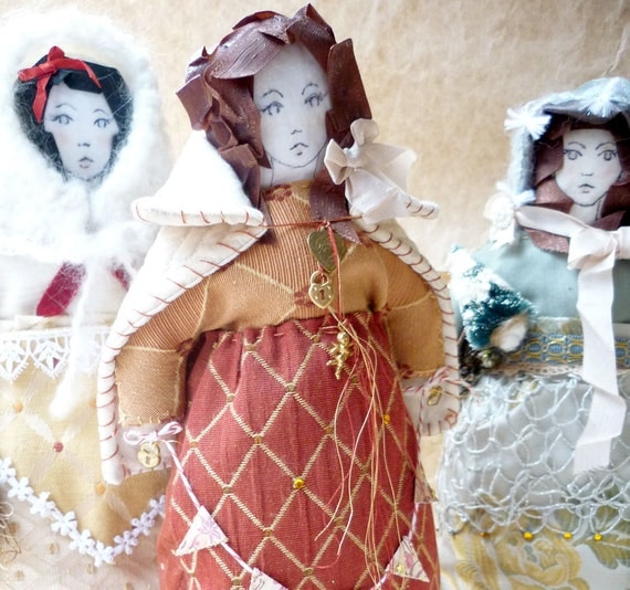 Valentine Decoration Cloth Art Doll - Valerie
