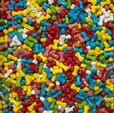 Funny Bones Candy Sprinkles, Bone Shaped Candies