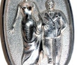 Vintage Fun Oh Novelty Risque Aluminum Ash Tray