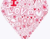 I Will Love You Always Love Heart Personalised Art - Birthday, Love, Engagement, Wedding, Anniversary...