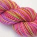 Tulips in the Garden - Assockilate Base SW Merino/Nylon Fingering Weight - Variegated - 463 yds