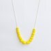 Sun pebble necklace