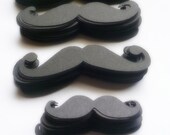 100 Mustache Moustache Photo Booth Props Photo Props Variety Pack - 3 inch -  2 inch - 1 inch