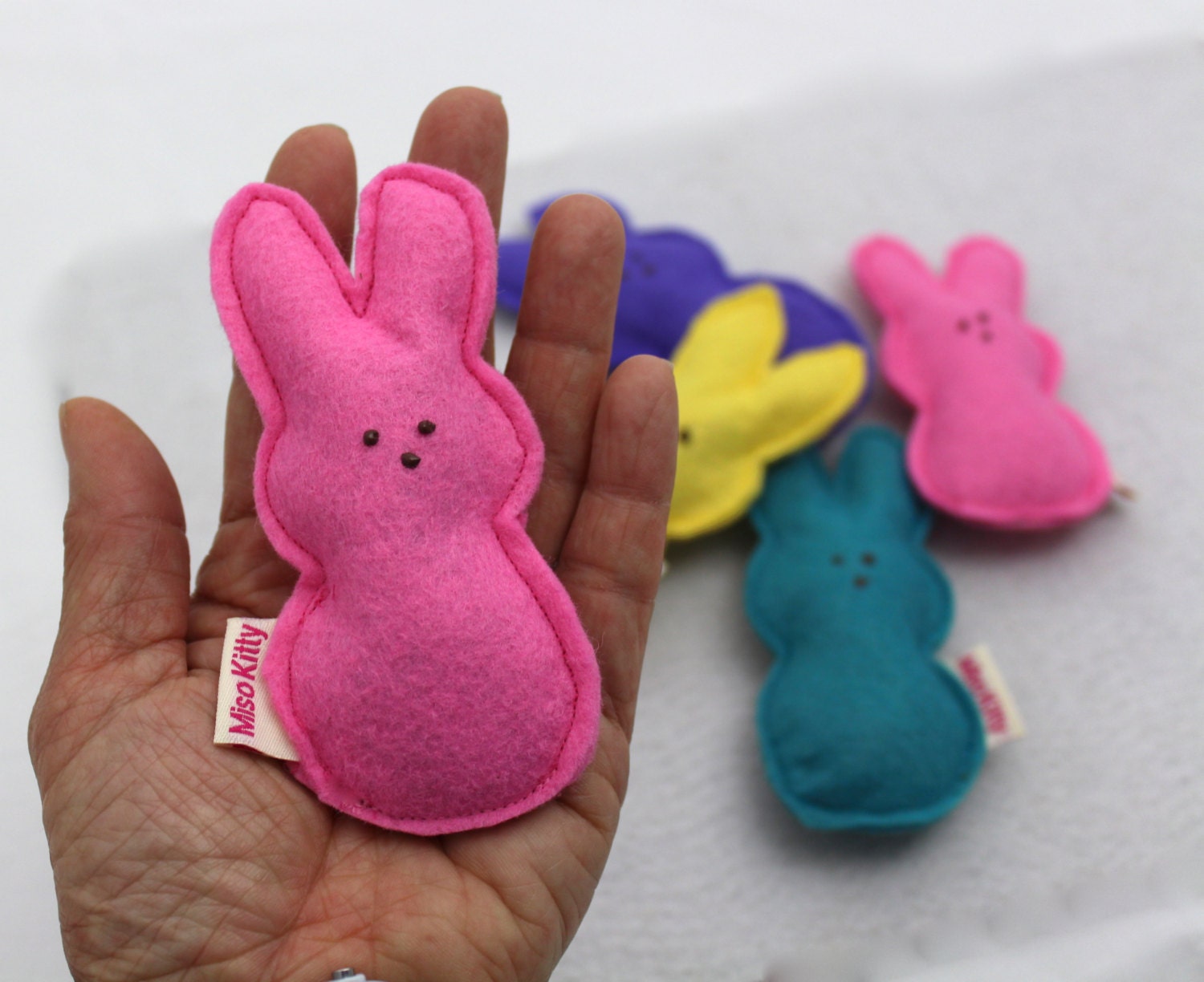 Easter Cat Toy Catnip Peeps