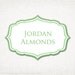 Green Buffet Labels - PRINTABLE - 8 Elegant (Candy, Dessert, Popcorn, Snack, Ice Cream, Cookie...) Buffet Labels