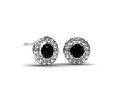 Black diamond earrings, diamond earrings, black diamond studs, unique, wedding jewelry, bezel, diamond earrings, gothic, diamond halo