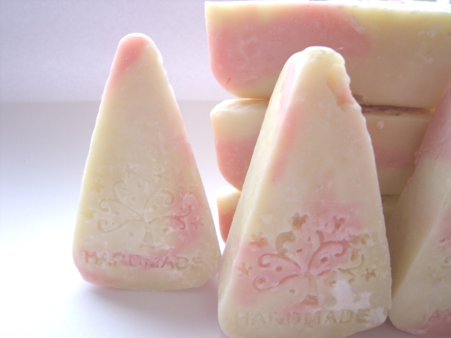 Orange Sherbert Handmade Cold Process Soap.