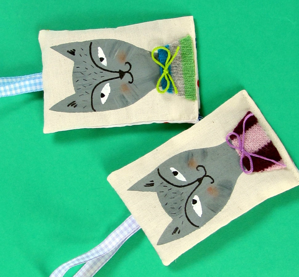 Cat-Guy Lavender Bag