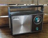 Vintage Transistor Radio, AM/FM,  Headphone jack, Electric, Katone brand,