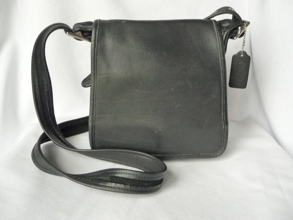 SALE 30% Off: Vintage COACH Legacy Studio Flap Handbag in Black