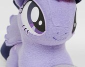 CHIBI ALICORN Twilight Sparkle MLP Hand-Made Custom Craft Plush
