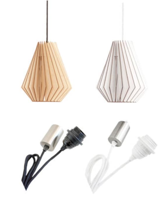 Hector  - wooden hanging lamp