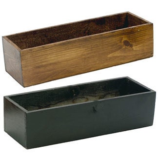 Wood Planter Box - Great for Succulents Wedding Centerpieces