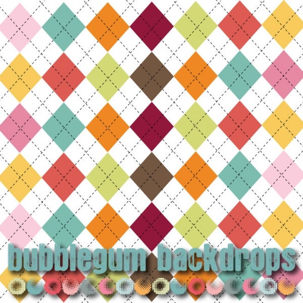 August Argyle- 60" x 60"  - Vinyl Photography  Backdrop Photo Prop