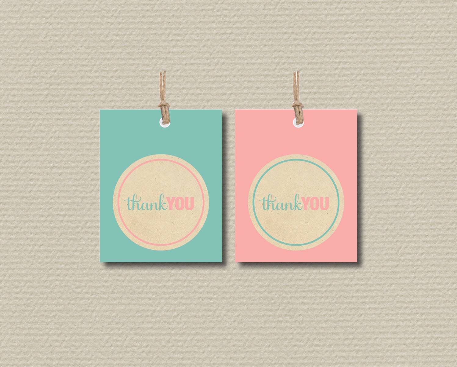 Printable Bridal Shower Invitation Party Pack - Vintage pink and aqua poster design