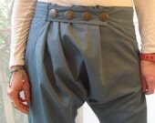 CRAZY SUMMER SALE / Harmen pants// Maternity pants / denim jeans/ Adjustable pants/Convertible pants/ Maternity clothing/