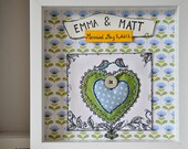 Wedding, Anniversary gift - Personalised Art