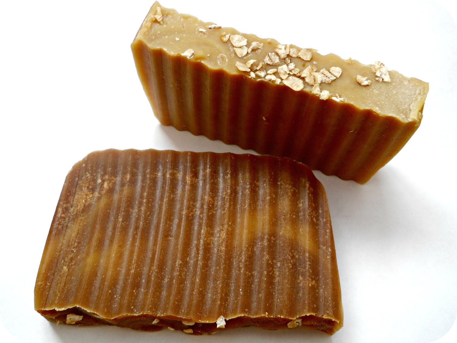 Toasted Oatmeal, Sweet Milk, and Warm Honey Cold Process Bar Soap - handmade & natural - almond, vanilla, and anise scented or unscented