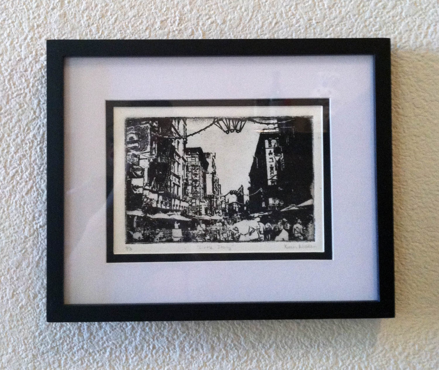 Acid Etching - "Little Italy in NYC"