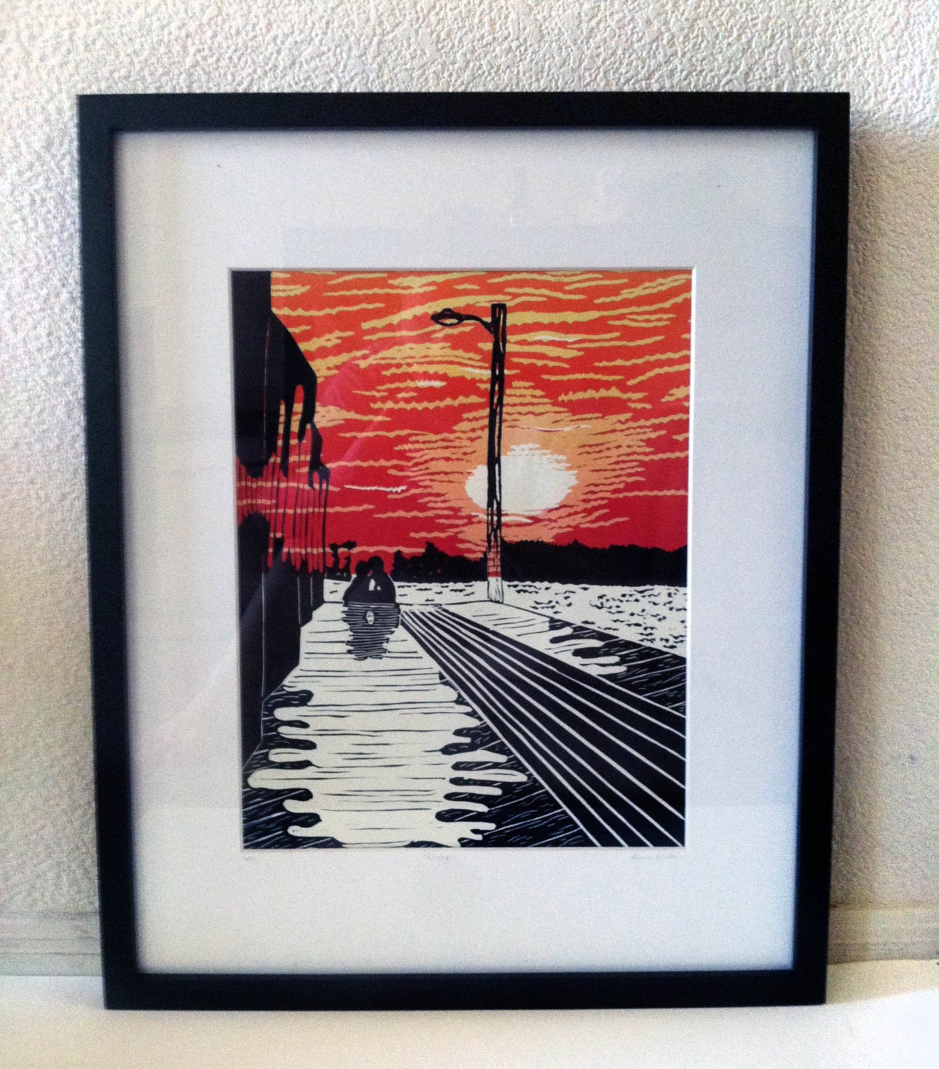 Cliche - 3 Layer Reduction Print