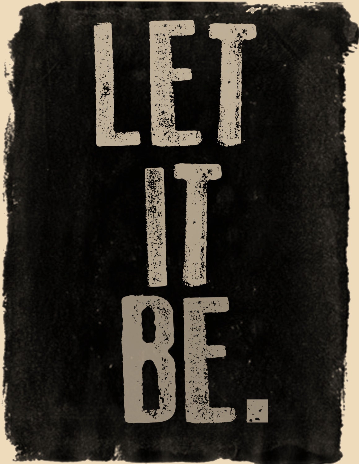 Let It Be Print