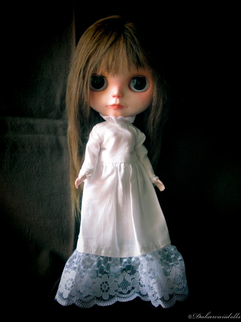 Blythe Doll Outfit / Dress/ 1/6 size doll / long dress