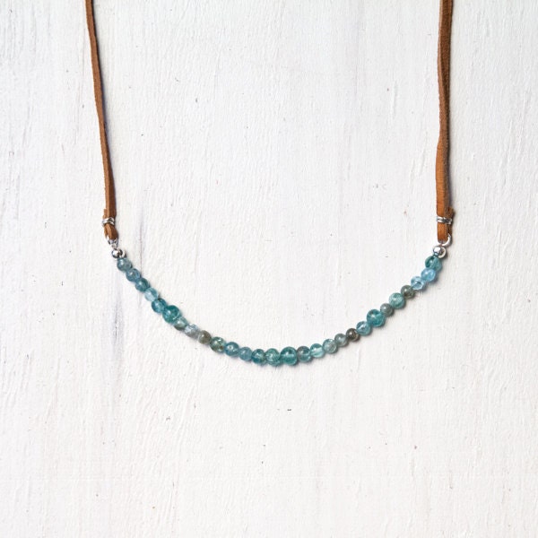 Earth Age Apatite Necklace