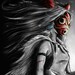 Princess Mononoke San Fury Digital Painting - signed museum quality giclée fine art print 16" x 20"