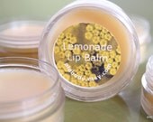 Vegan Lemonade Lip Balm Chapstick, All Natural Candelilla Wax Unisex
