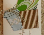 Coffee Thank You Card and Gift Card