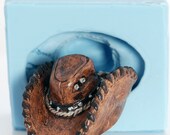 Cowboy Hat Mold - Resin cowboy hat mold - fimo mold - clay push mold - flexible silione mold for castings