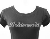 BACHLORETTE Party Gifts-Will you be my Bridesmaid, Maid of Honor, Set of Wedding Party Tees