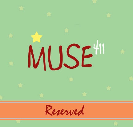 Reserved listing for Kelly B.