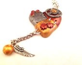 Steampunk Heart Necklace