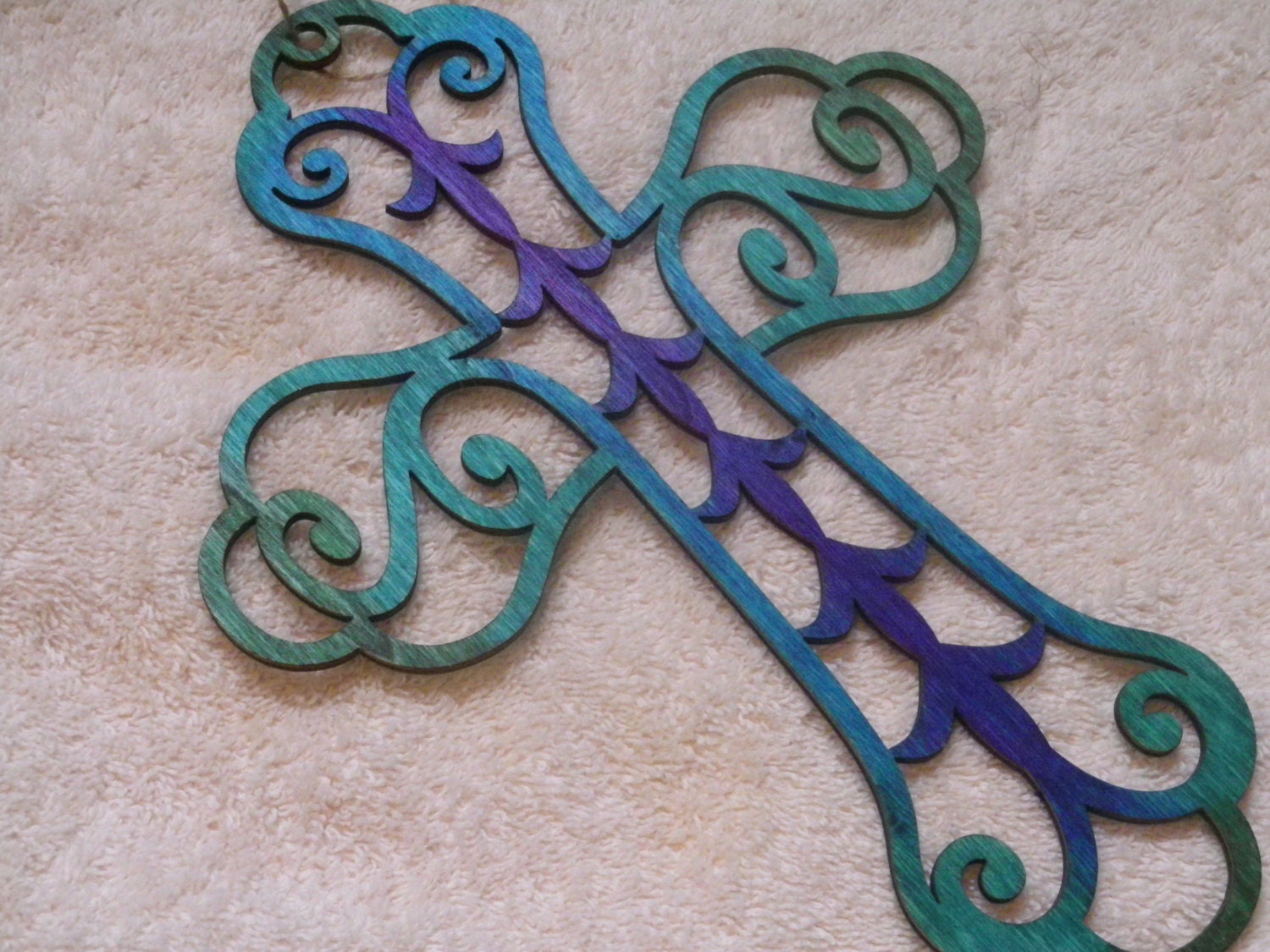 Large Colored Cross One Of A Kind