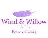 Reserved Listing for OhJoyStudio