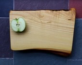 Footed Tiger Curl Black Locust Cutting Board- 5th Anniversary gift- Super Dense - Unique Personalized Wedding Gift - 347