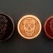 Custom Handmade Organic "Skull Candy - Day of the Dead" Wood Plugs - You choose wood type/color and size 00g - 30mm